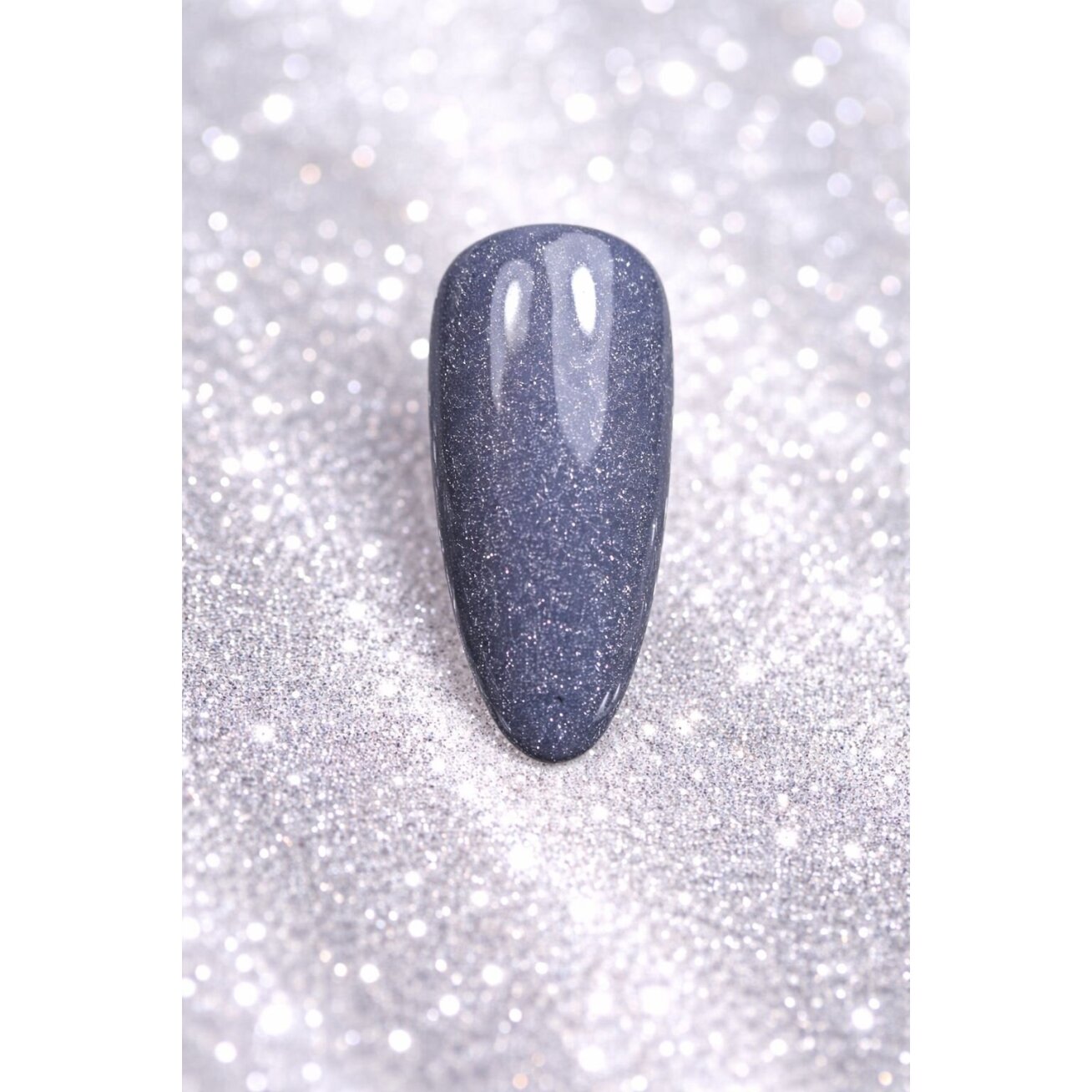 Jelly Gelly Flash Grey Gel Polish, 12ml – šviesą atspindintis gelinis lakas (Be HEMA/TPO) 2