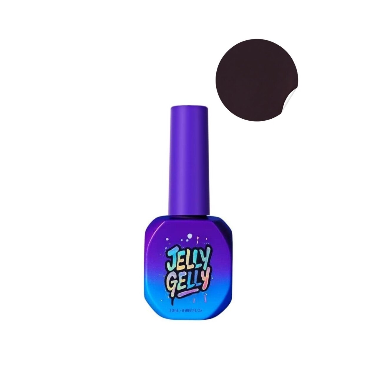 Jelly Gelly gelinis lakas Dark Sangria 12 ml