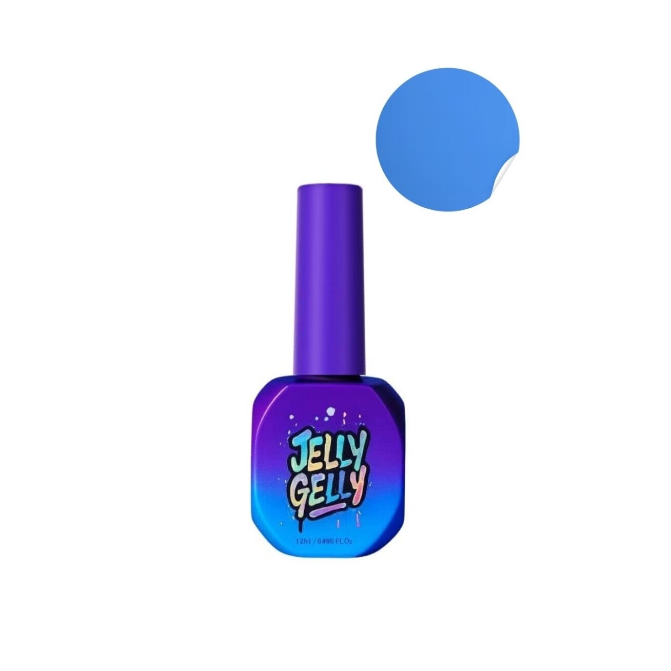 Jelly Gelly gelinis lakas Sky Sorbet 12 ml Jelly Gelly gelinis lakas Sky Sorbet 12 ml