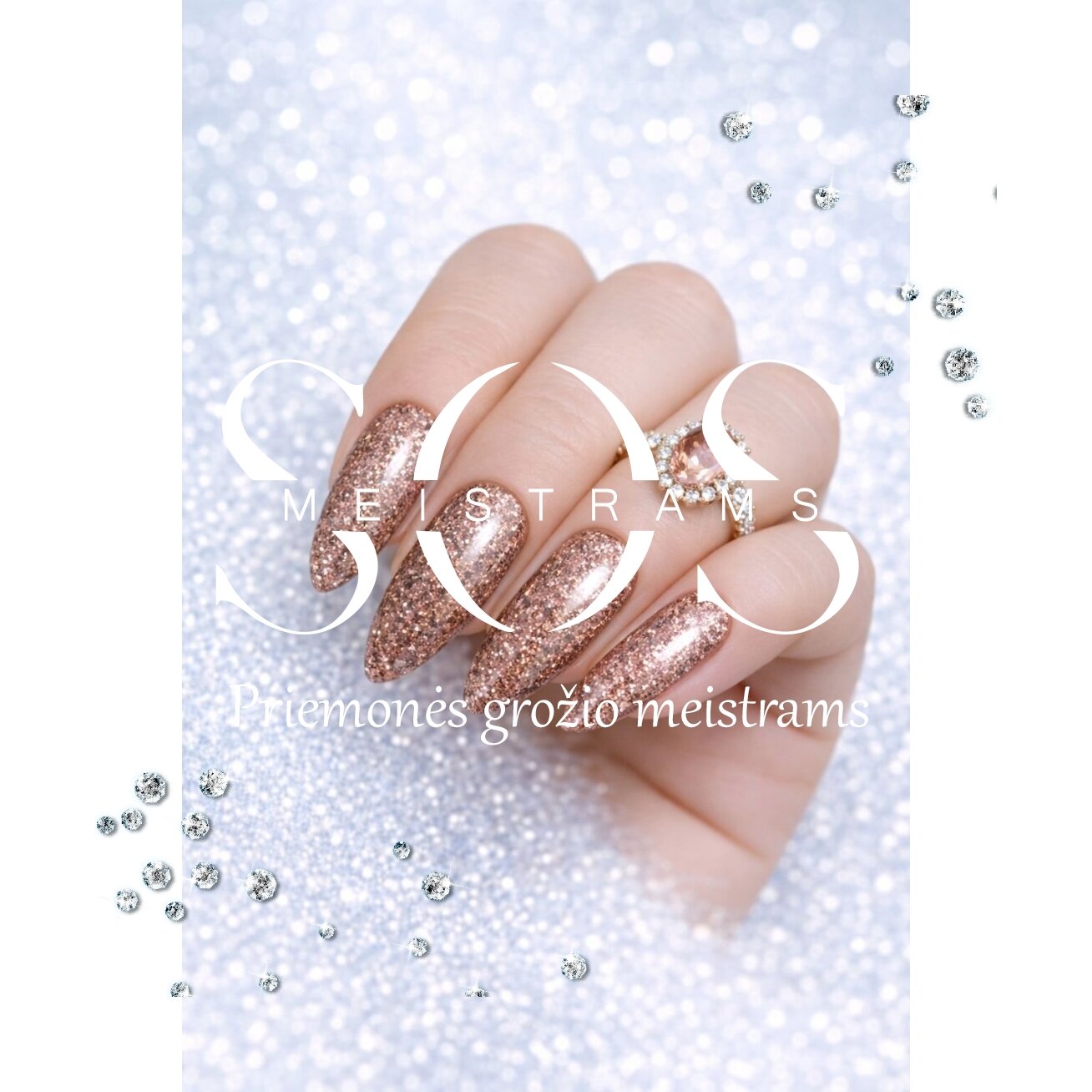 Jelly Gelly Glitter Champagne Witch Gel Polish, 12ml – blizgus gelinis lakas (Be TPO) 1 Jelly Gelly Glitter Champagne Witch Gel Polish, 12ml – blizgus gelinis lakas (Be TPO) 1