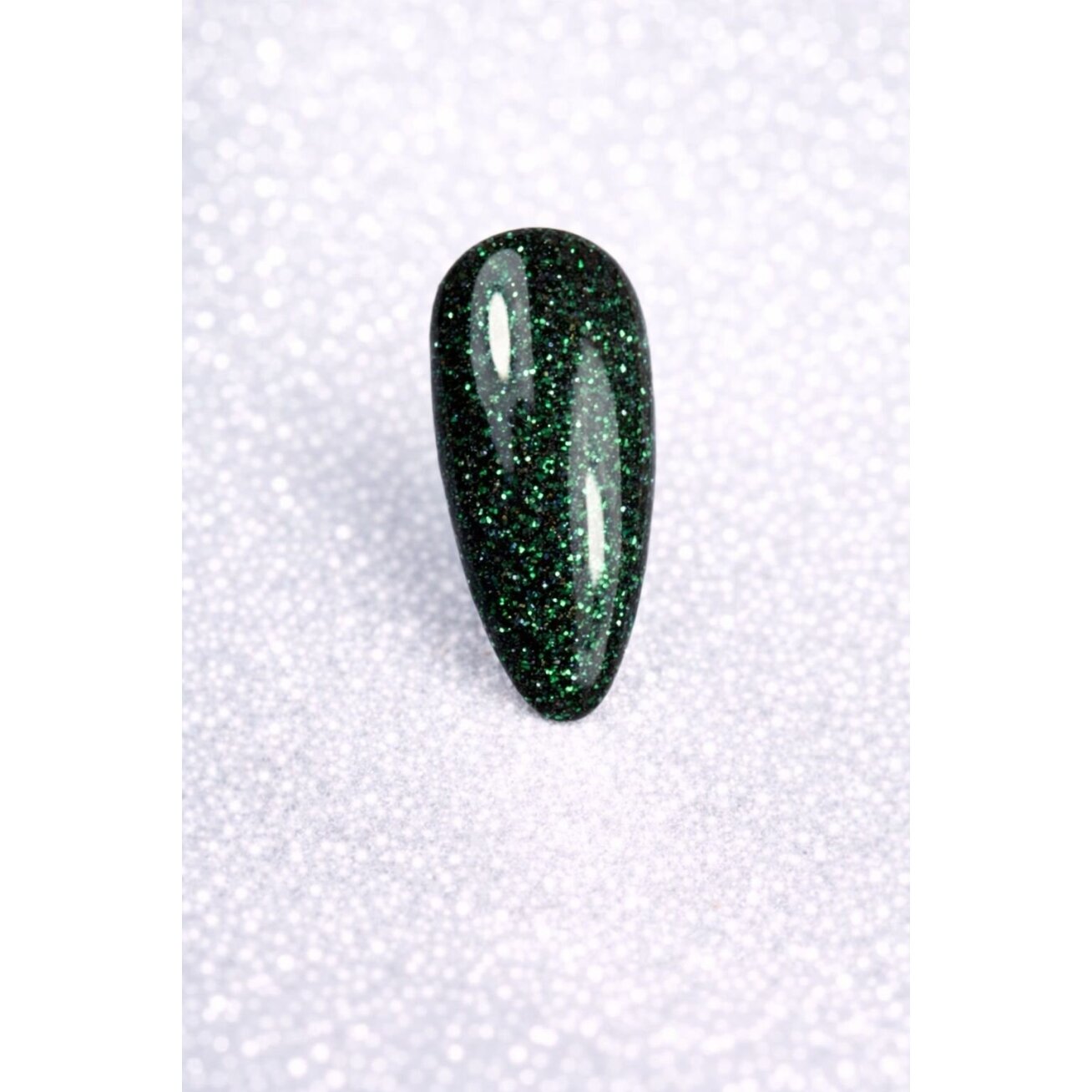 Jelly Gelly Glitter Forest Trouble Gel Polish, 12ml - blizgus gelinis lakas (Be TPO) 2