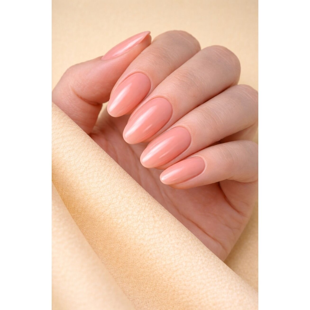 Jelly Gelly Hard Base (Fiber) Light Peach, 12ml Be HEMA/TPO (tvirta bazė su stiklo pluoštu) 1