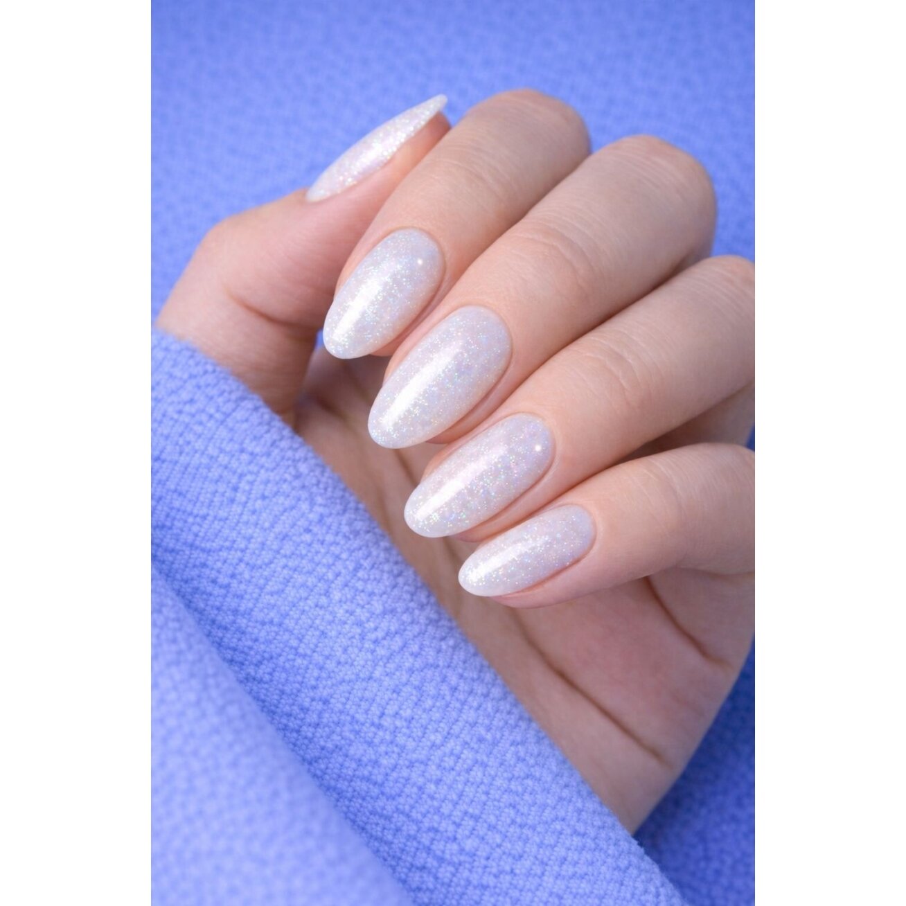 Jelly Gelly Hard Base (Fiber) Milky Shimmer, 12ml Be HEMA/TPO (tvirta bazė su stiklo pluoštu) 1