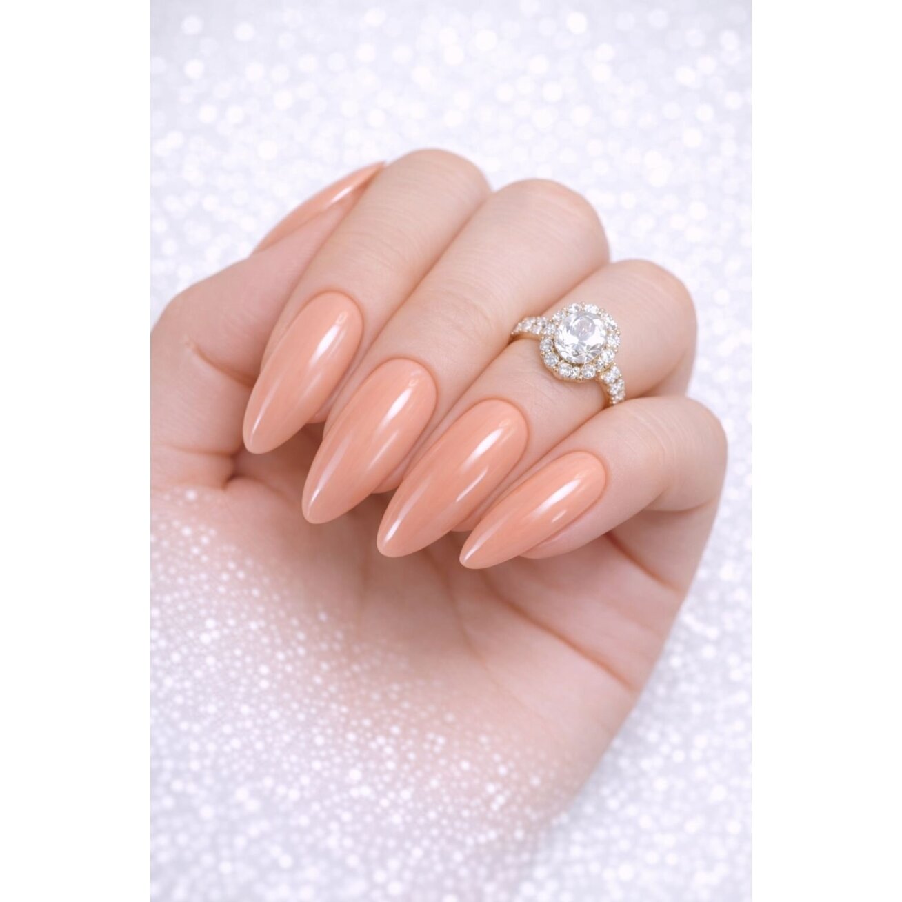 Jelly Gelly Hard Bottle Gel Peachy promise, 12ml - kietasis gelis buteliuke (TPO/HEMA FREE) 1 Jelly Gelly Hard Bottle Gel Peachy promise, 12ml - kietasis gelis buteliuke (TPO/HEMA FREE) 1