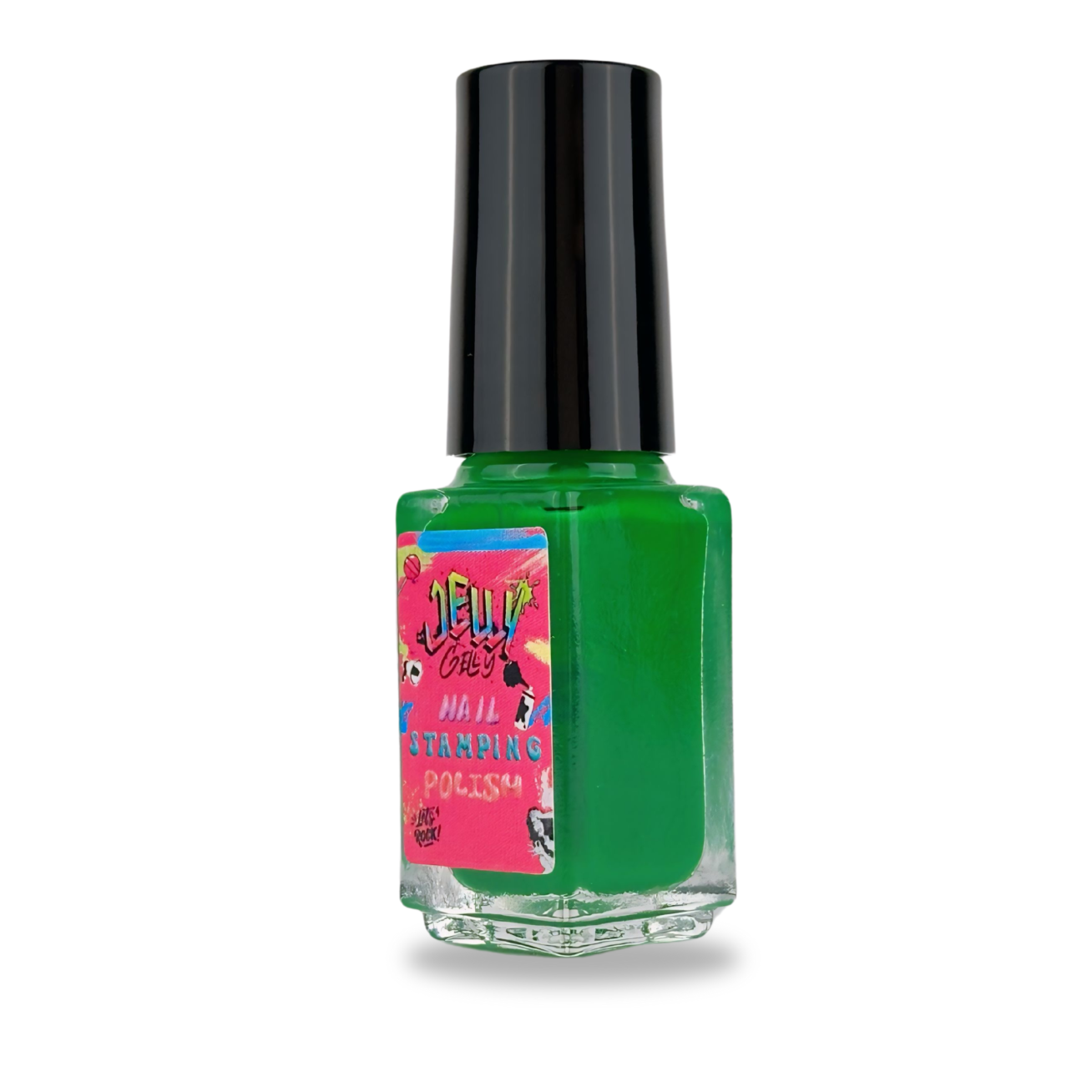Jelly Gelly Nail štampavimo lakas Green 5 ml Jelly Gelly Nail štampavimo lakas Green 5 ml