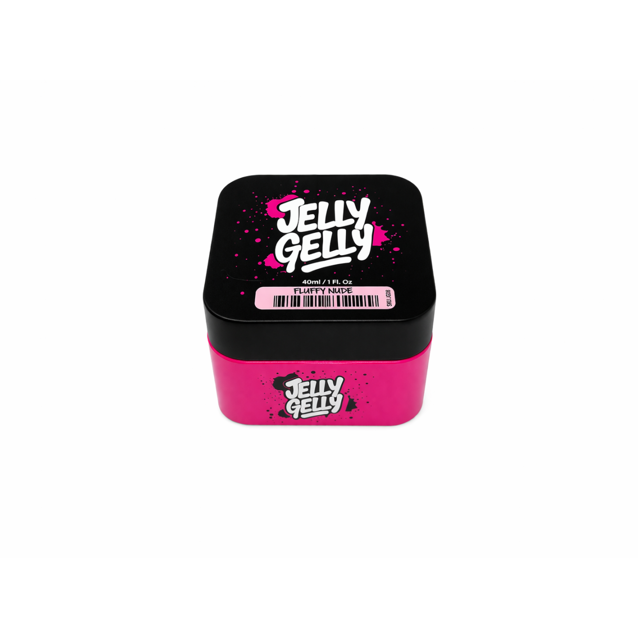 Jelly Gelly Nude self levelling gel Fluffy, 40ml - savaime išsilyginantis gelis (TPO/HEMA FREE) Jelly Gelly Nude self levelling gel Fluffy, 40ml - savaime išsilyginantis gelis (TPO/HEMA FREE)