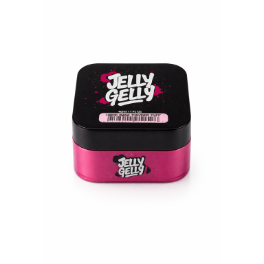 Jelly Gelly Hard Base (Fiber) Powder Puff, 40ml Be HEMA/TPO (tvirta bazė su stiklo pluoštu)