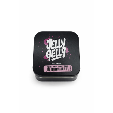 Jelly Gelly Hard Base (Fiber) Sweet pink, 40ml Be HEMA/TPO (tvirta bazė su stiklo pluoštu)
