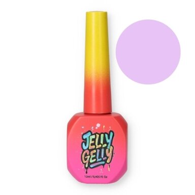 ​Jelly Gelly Hard Bottle Gel Levander dream, 12ml - kietasis gelis buteliuke (TPO/HEMA FREE)