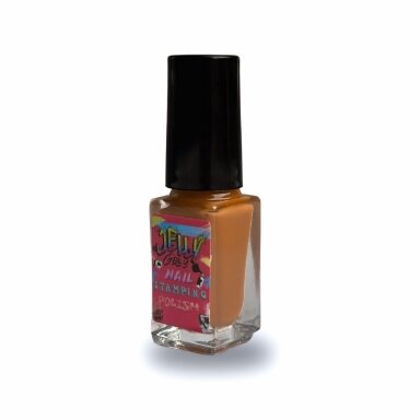 Jelly Gelly Nail štampavimo lakas Neon Brown 5 ml