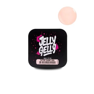 Jelly Gelly Toffee  Sugar Girl  savaime išsilyginantis, klampesnės konsistencijos gelis 40ml