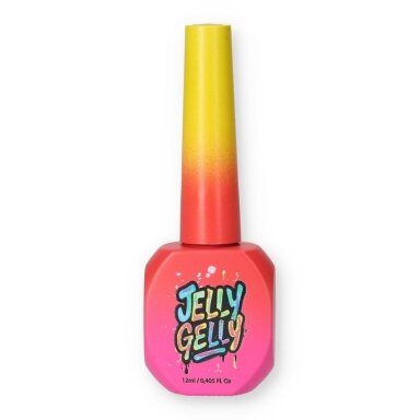 Jelly Gelly Top Coat Clear, 12ml Be HEMA/TPO (skaidrus viršutinis sluoksnis be lipnumo)