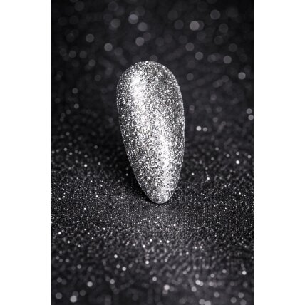 Jelly Gelly Glitter Spark Me Up Gel Polish, 12ml - blizgus gelinis lakas (Be TPO) 2 Jelly Gelly Glitter Spark Me Up Gel Polish, 12ml - blizgus gelinis lakas (Be TPO) 2