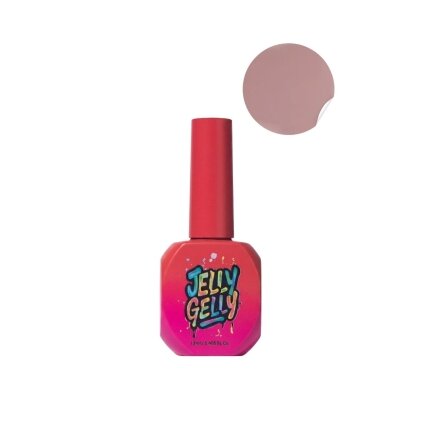 Jelly Gelly Hard Bottle Gel Oops Pink, 12ml - kietasis gelis buteliuke (TPO/HEMA FREE) Jelly Gelly Hard Bottle Gel Oops Pink, 12ml - kietasis gelis buteliuke (TPO/HEMA FREE)
