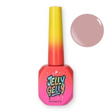 Jelly Gelly Hard Bottle Gel Rose latte, 12ml - kietasis gelis buteliuke (TPO/HEMA FREE) Jelly Gelly Hard Bottle Gel Rose latte, 12ml - kietasis gelis buteliuke (TPO/HEMA FREE)