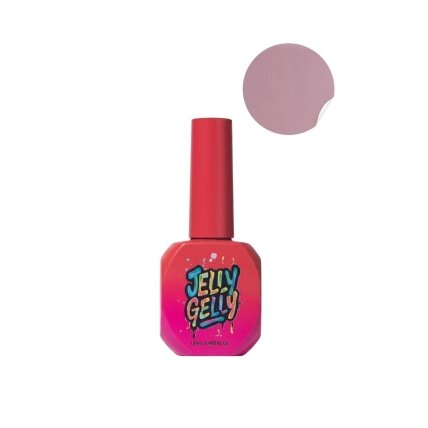 ​Jelly Gelly Hard Bottle Gel Stawberry Blush, 12ml - kietasis gelis buteliuke (TPO/HEMA FREE)