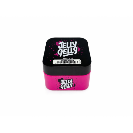 Jelly Gelly Milky self levelling gel Fluffy, 40ml - savaime išsilyginantis gelis (TPO/HEMA FREE)