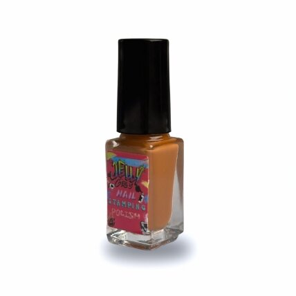 Jelly Gelly Nail štampavimo lakas Neon Brown 5 ml