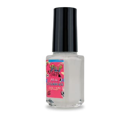 Jelly Gelly Nail štampavimo lakas White 5 ml