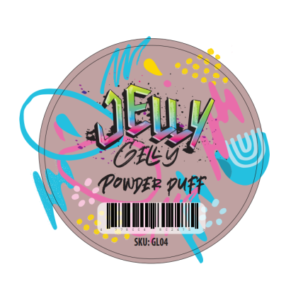 Jelly Gelly Powder Puff gel Gelato, 40ml – stovintis gelis (TPO/HEMA FREE) Jelly Gelly Powder Puff gel Gelato, 40ml – stovintis gelis (TPO/HEMA FREE)