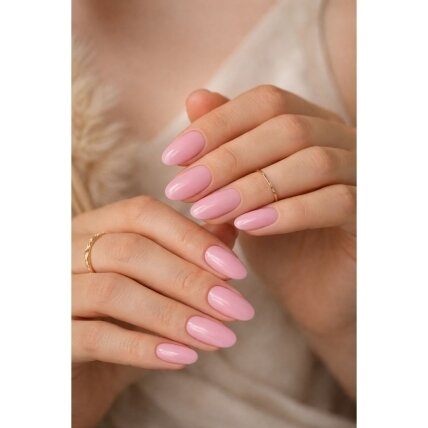 Jelly Gelly Rubber Base Milky Pink, 12ml Be HEMA (HEMA-free)(elastinga kaučiukinė bazė) 1