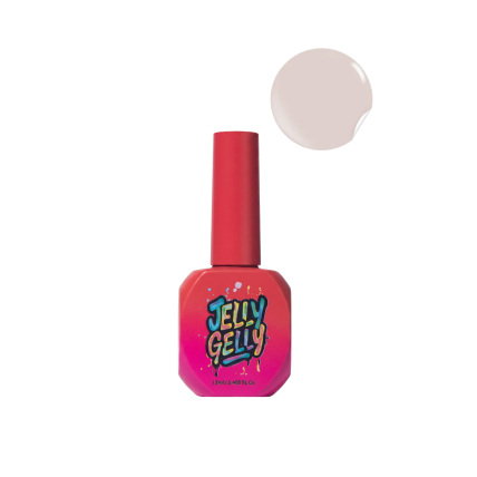 Jelly Gelly Rubber Base Nude, 12ml Be HEMA (HEMA-free)(elastinga kaučiukinė bazė)