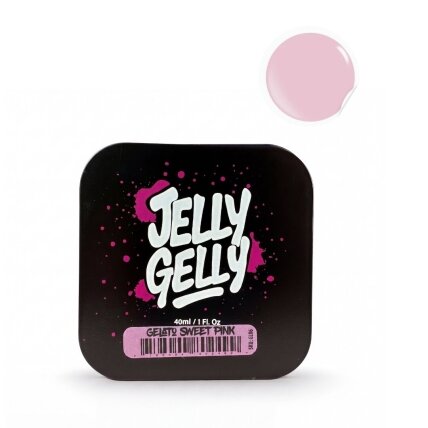 Jelly Gelly Sweet Pink gel Gelato, 40ml – stovintis gelis (TPO/HEMA FREE) Jelly Gelly Sweet Pink gel Gelato, 40ml – stovintis gelis (TPO/HEMA FREE)