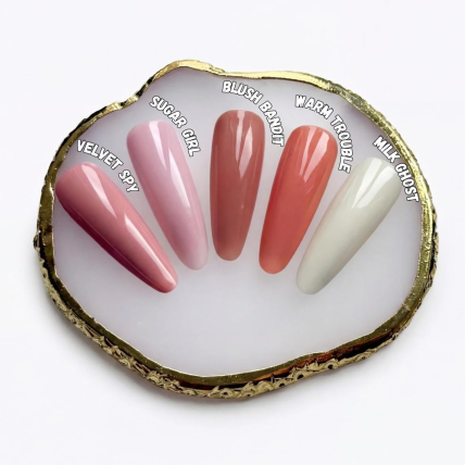 Jelly Gelly Toffee Blush Bandit savaime išsilyginantis, klampesnės konsistencijos gelis 40ml 1