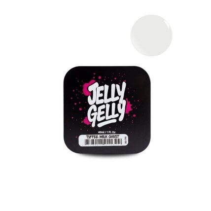 Jelly Gelly Toffee Milk Ghost savaime išsilyginantis, klampesnės konsistencijos gelis 40ml Jelly Gelly Toffee Milk Ghost savaime išsilyginantis, klampesnės konsistencijos gelis 40ml