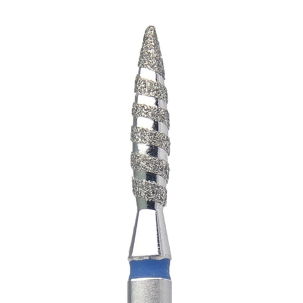 KMIZ deimantinis antgalis „Liepsnelė“ (tornado) – mėlynas, 2,1 mm
