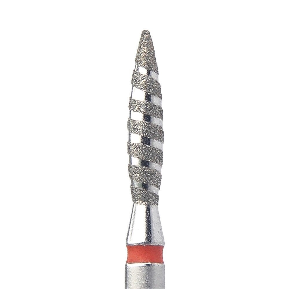 KMIZ deimantinis antgalis „Liepsnelė“ (tornado) – raudonas, 2,1 mm