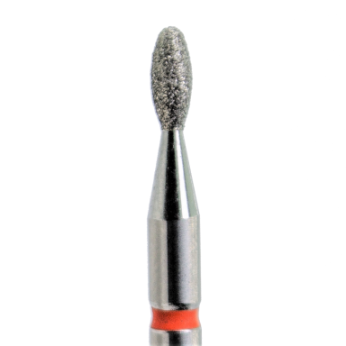 KMIZ deimantinis antgalis „Alyvuogė“ – raudonas, 1,8 mm