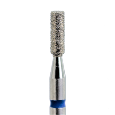 KMIZ deimantinis antgalis „Cilindras“ – mėlynas, 2 mm