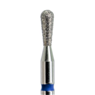 KMIZ deimantinis antgalis „Lašelis“ – mėlynas, 2,3 mm