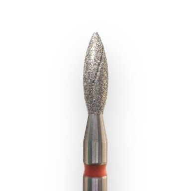 KMIZ deimantinis antgalis „Liepsnelė“ (batonas) – raudonas, 2,5 mm
