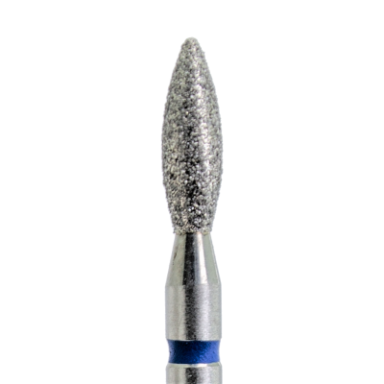 KMIZ deimantinis antgalis „Liepsnelė“ – mėlynas, 2,5 mm