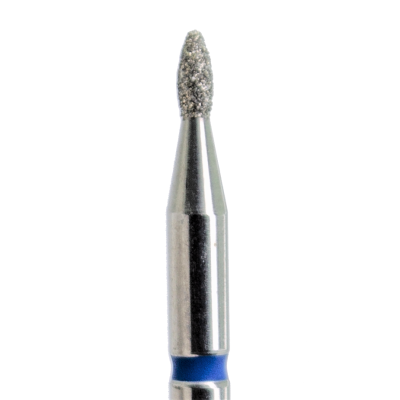 KMIZ deimantinis antgalis „Alyvuogė“ – mėlynas, 1,4 mm
