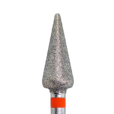 KMIZ deimantinis antgalis „Kriaušytė“ – raudonas, 5 mm