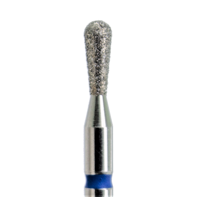 KMIZ deimantinis antgalis „Lašelis“ – mėlynas, 2,3 mm
