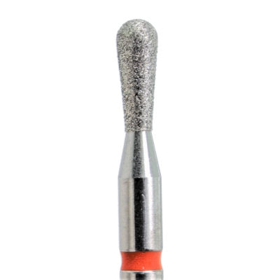 KMIZ deimantinis antgalis „Lašelis“ – raudonas, 2,3 mm