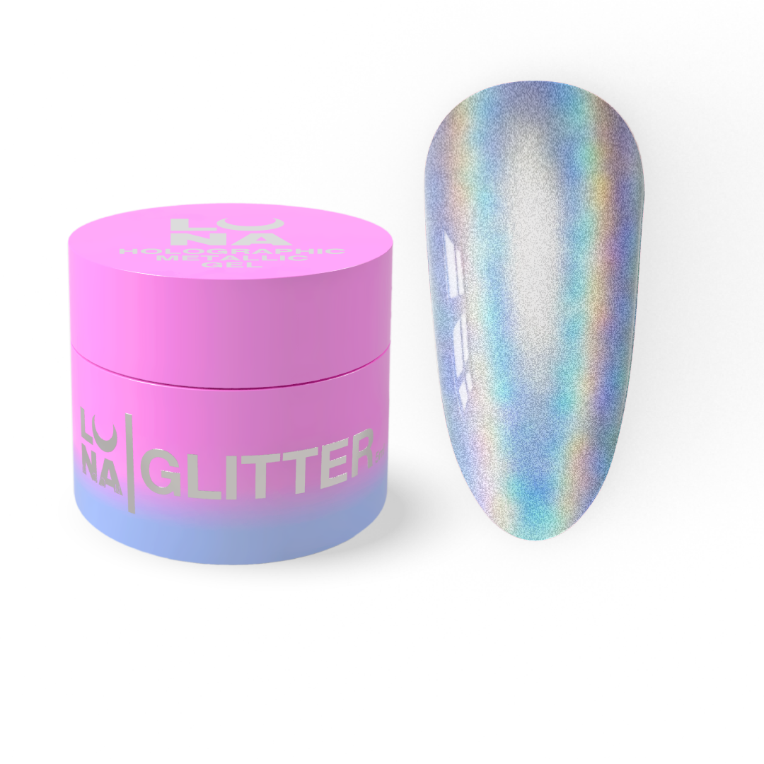 LUNAmoon Holographic Metallic gelis 5ml