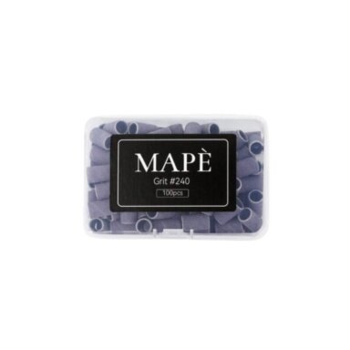 MAPÈ šlifavimo antgaliai „Būgneliai“ 6 mm, 240 gritų, 100 vnt. MAPÈ šlifavimo antgaliai „Būgneliai“ 6 mm, 240 gritų, 100 vnt.