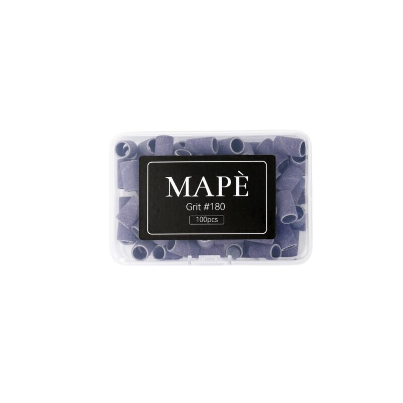 MAPÈ šlifavimo būgneliai, 180 grit, 6 mm, 100 vnt. MAPÈ šlifavimo būgneliai, 180 grit, 6 mm, 100 vnt.