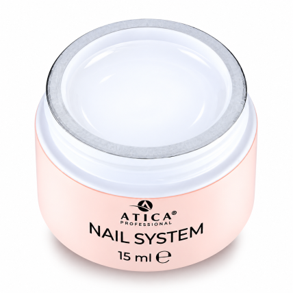 Modeliavimo gelis Exel Gel 11 Cloud White, 15ml Modeliavimo gelis Exel Gel 11 Cloud White, 15ml