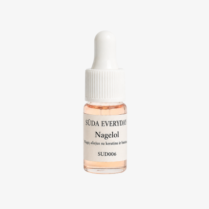 Nagų aliejus su keratinu ir biotinu 3 ml SÜDA EVERYDAY Nagelol Nagų aliejus su keratinu ir biotinu 3 ml SÜDA EVERYDAY Nagelol