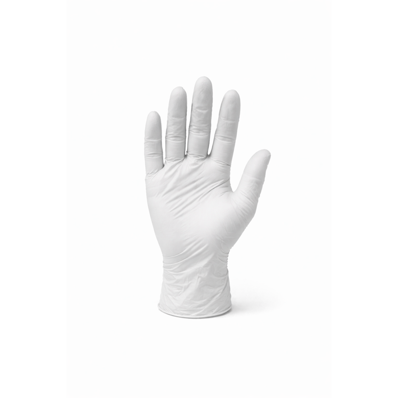Nitrilo pirštinės BARAMEDA NITRILE WHITE, BE PUDROS, M dydis, baltos 1