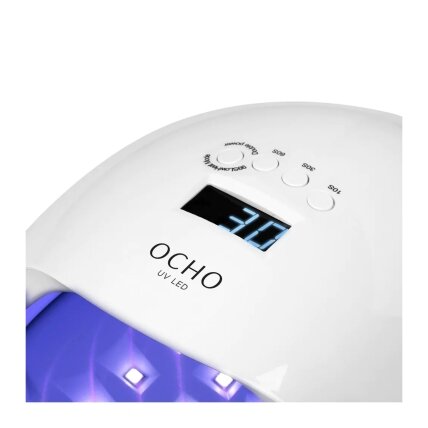 OCHO NAILS X13 LED/UV nagų lempa, 72 W, balta 2