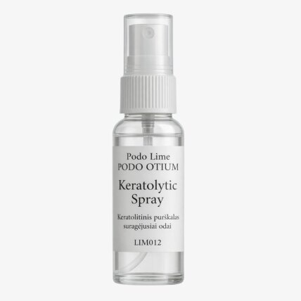 PODO OTIUM Keratolytic Spray – Keratolitinis purškalas suragėjusiai odai, 20 ml PODO OTIUM Keratolytic Spray – Keratolitinis purškalas suragėjusiai odai, 20 ml