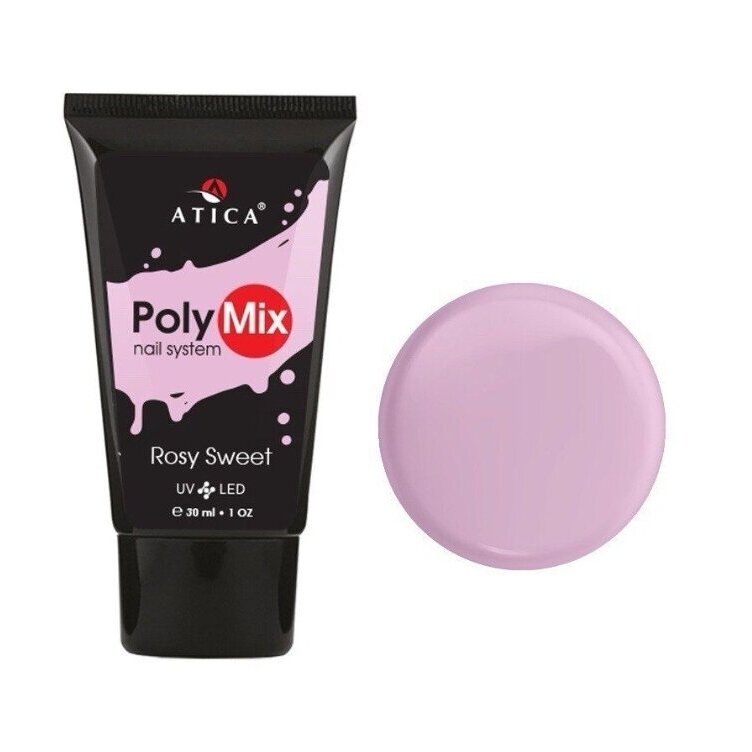 Poligelis Atica PolyMix 14 Rosy Sweet, 30 ml