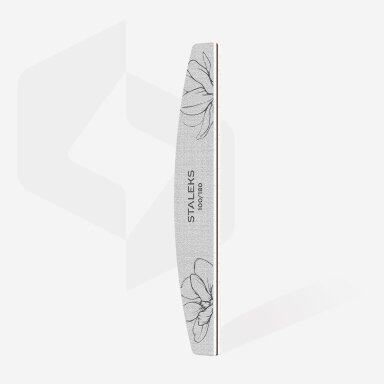 Profesionali Staleks EXPERT 40 100/150grit pusmėnulio formos mineralinė dildė 1vnt